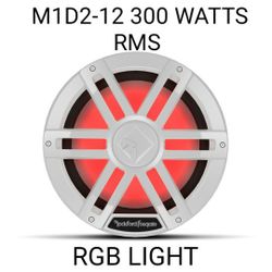 M1D2-12 DVC 2Ω Color Optix™ Marine Subwoofer

300 WATTS RMS 