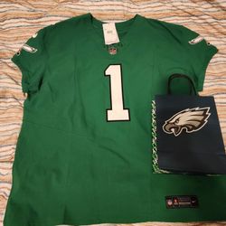 NFL Nike Elite Stitched Jalen Hurts Kelly Green Jersey