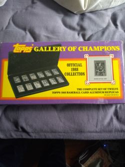 Topps Gallery of Champions 1988