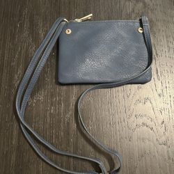 Crossbody Blue Bag 