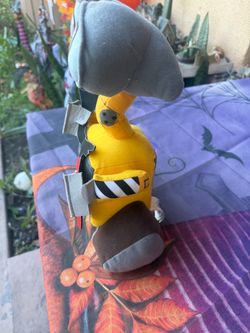 Wall-E Robot Plush 12" Tall with Fire Extinguisher Stuffed Toy Doll