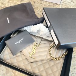 YSL CASSANDRE Chain Wallet 