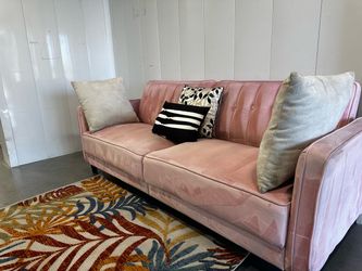 PINK FUTON W/ FREE DELIVERY