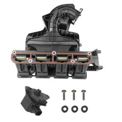 Engine Intake Manifold w/Flow Control Valve Compatible with 2007-2017 J'eep Patriot Compass 2007-2009 Chrys-ler Sebring 2007-2011 D-odge Caliber Aveng