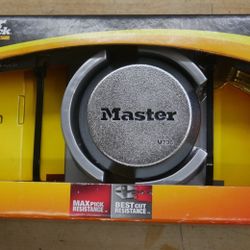 Master Lock M736XKAD 9.06-in Steel Keyed Padlock NEW