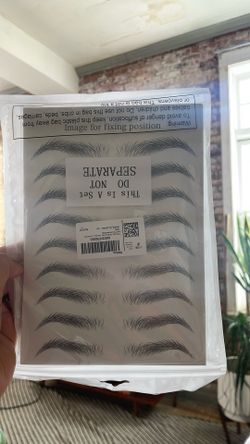 Temporary Eyebrow Tattoos