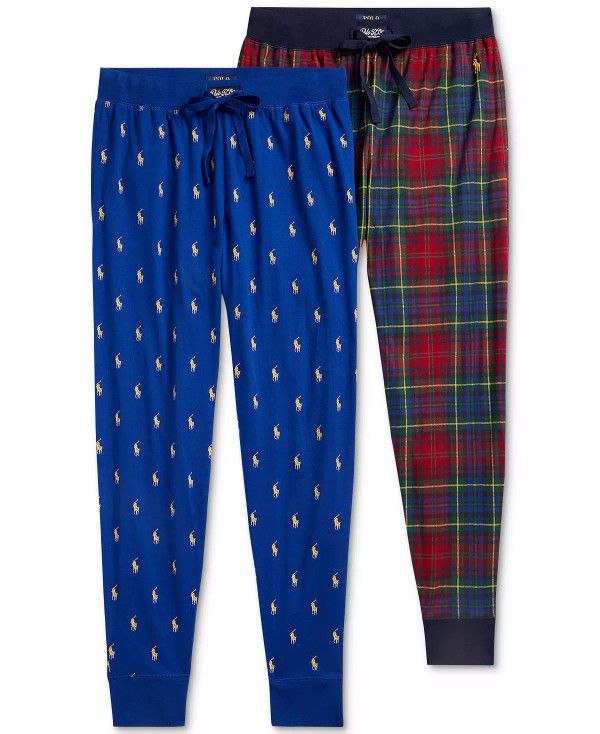Polo Ralph Lauren 2-Pk. Cotton Jersey Sleep Jogger Pants Size M