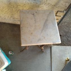 Nice Marble End Table 