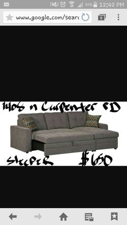 Sofa Sleeper with Q mattress included ALL BRAND NEW!