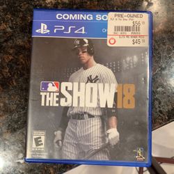 The Show 18 Baseball Game 