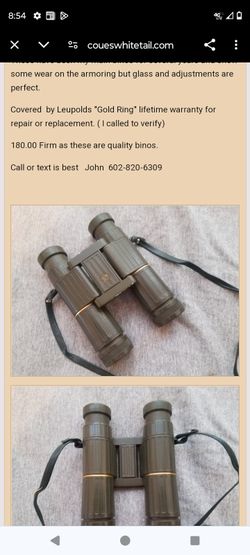 Leupolds Gold Ring Binoculars 