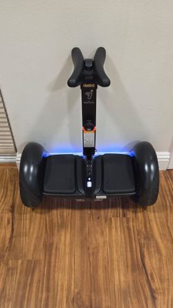 Segway Ninebot-S mini with height adjustable bar.