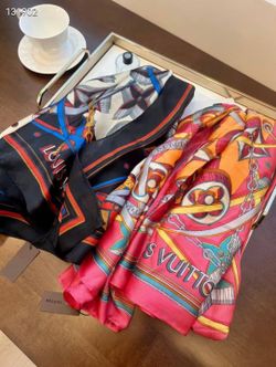 Large Silk Scarfs 
