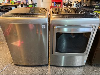 LG He Washer and Dryer
