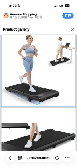 New in box! New in box! Walking Pad with Incline, Under Desk Treadmill, 3 in 1 Portable Treadmills for Home with Remote Control LED Display, 2.5 HP Qu