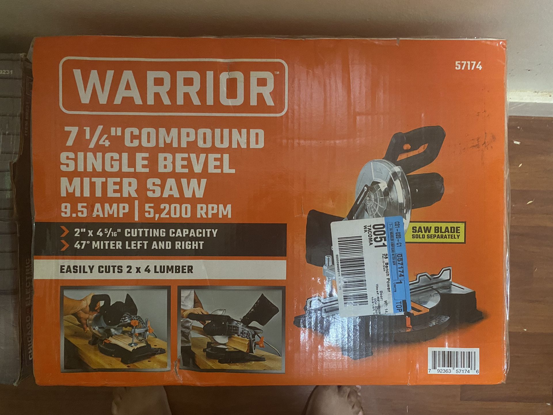 7-1/4 In Miter Saw