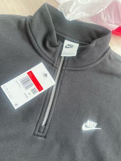 nike quarter zip fleece brand new size L