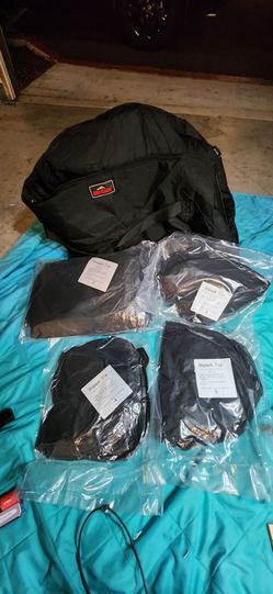 NEW 5-Piece Niu Kako Acoustic Drum Bag Set