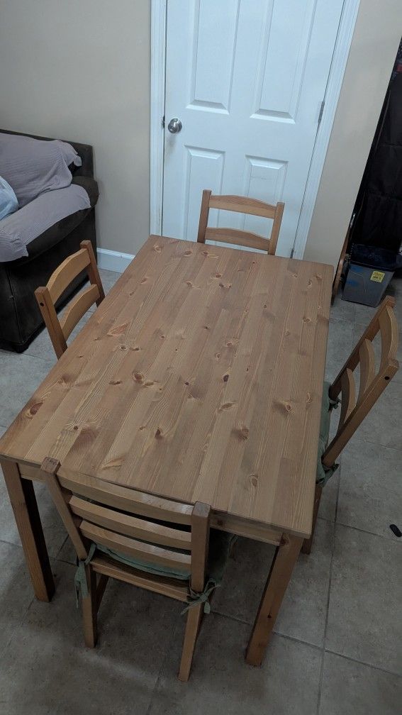 Table And Chairs Set For 4