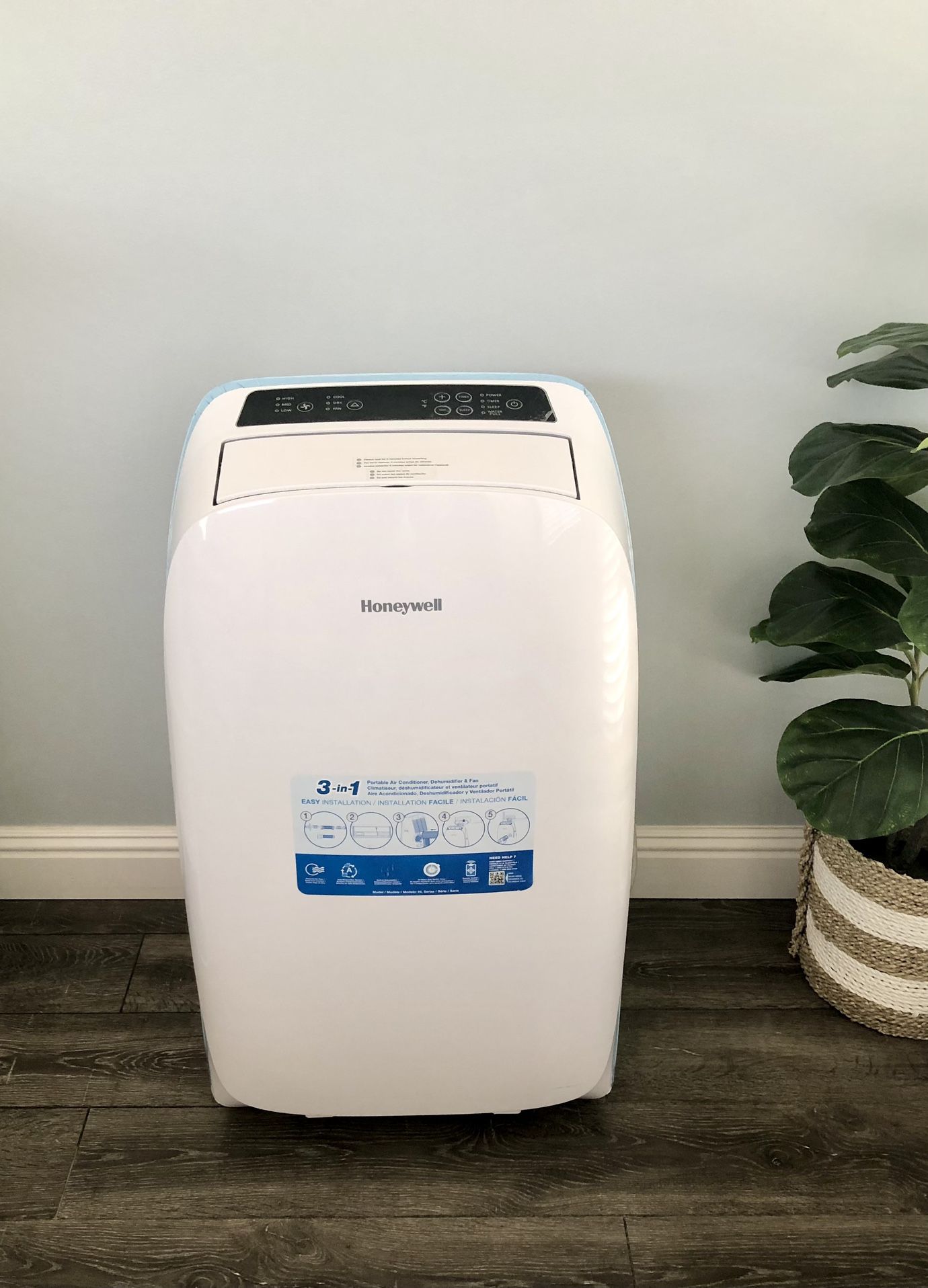 Portable AC 3 in 1 Air Conditioner, Dehumidifier, And Fan Unit