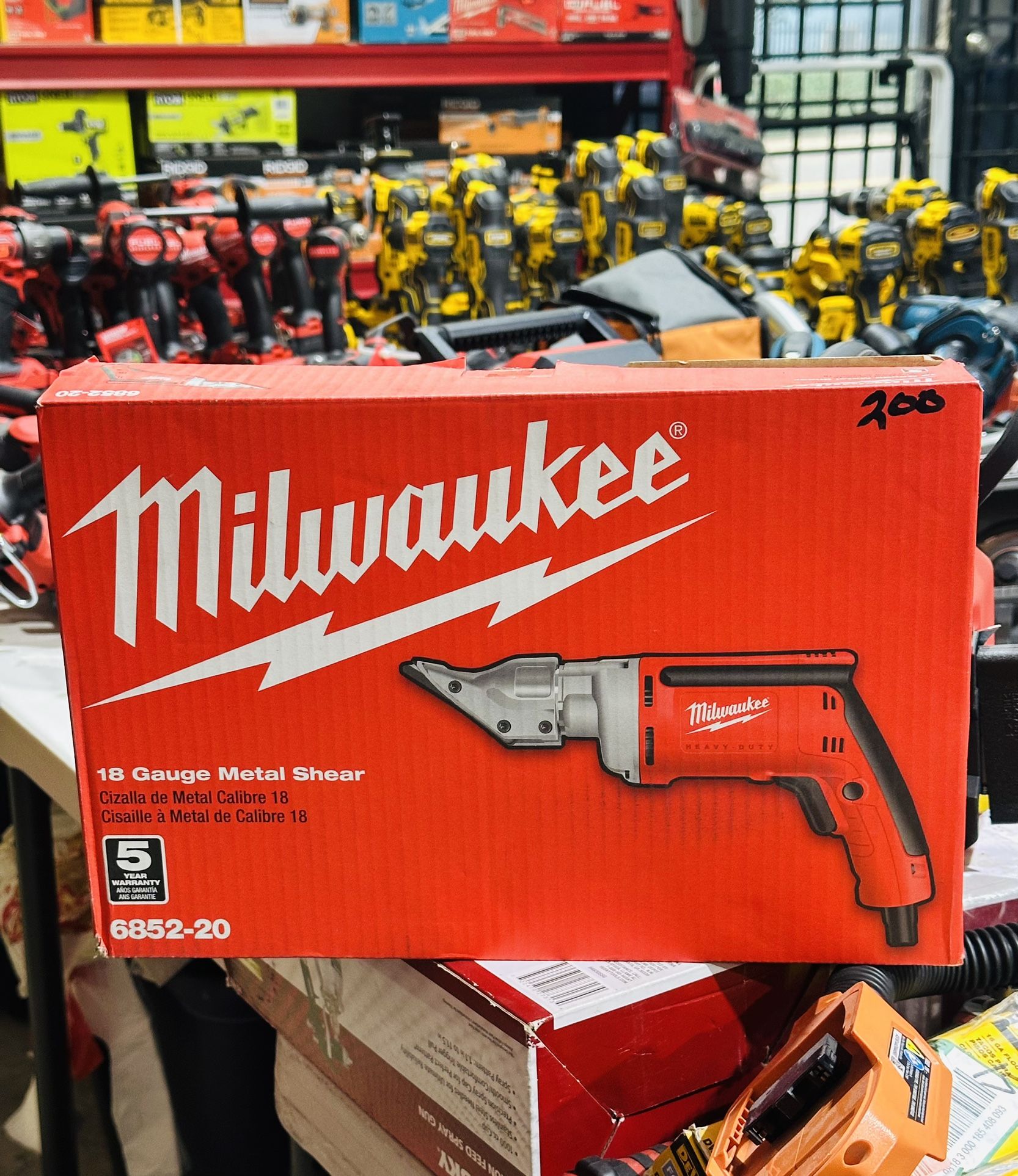 Milwaukee 6852-20 18 Gauge Shear