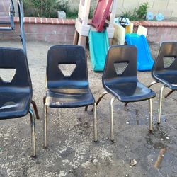 Chair Black Metal 