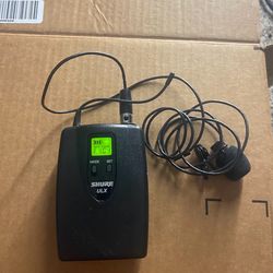 Shure ULX1 Wireless Bodypack Transmitter – Model ULX1 M1 – 662-698 MHz – Tested / Used