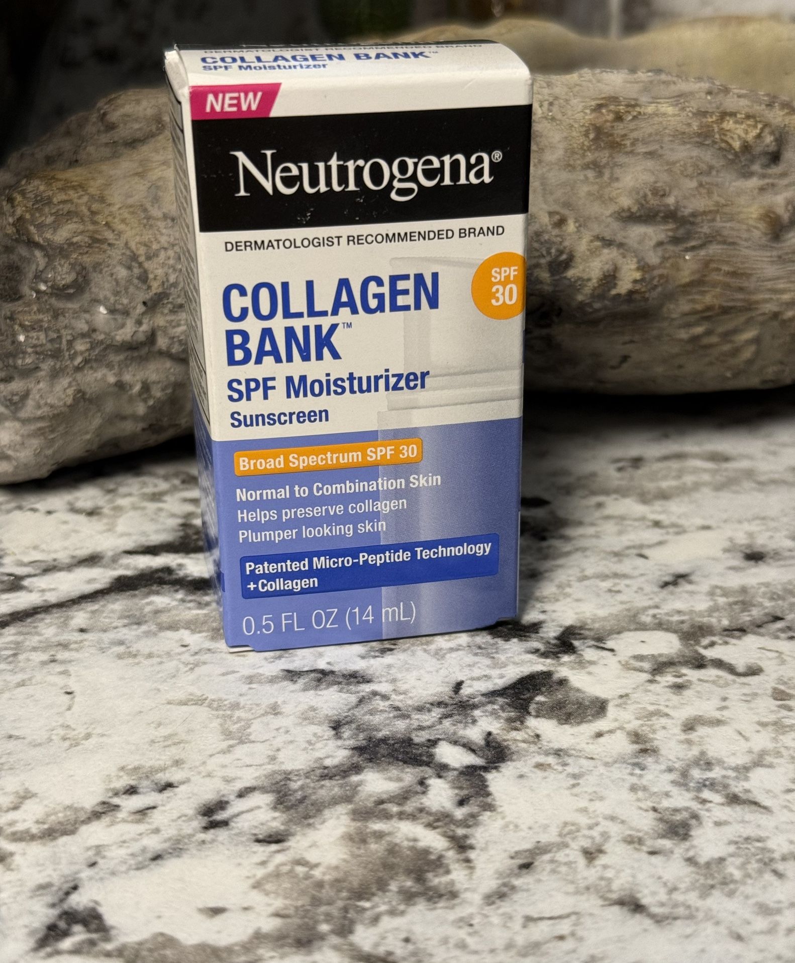 Neutrogena Collagen Bank Face Moisturizer with SPF 30 Sunscreen 0.5 fl oz