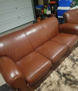 Leather Couch