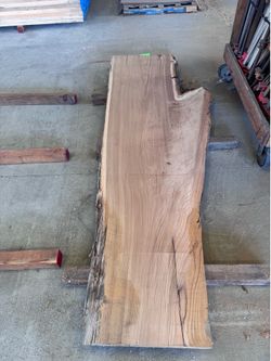 Live edge slab