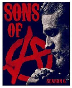 SONS OF ANARCHY Season 6 on Blu-ray 4 disk set Like NEW
