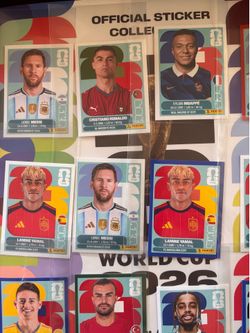 World Cup panini stickers 2026