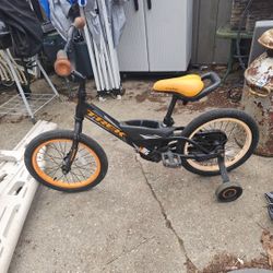 Price Is Firm.. Little Boys 14 Inch Bicycle With Training Wheels