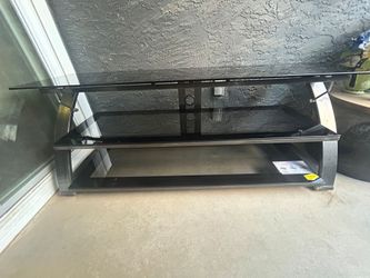 Glass TV Stand