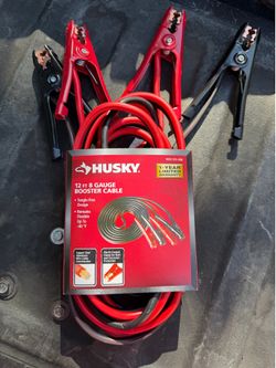 Husky jumper cables