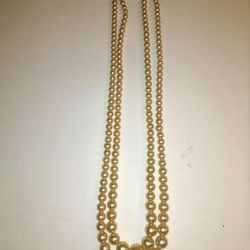 Real Pearls Necklace And Bracelet Set