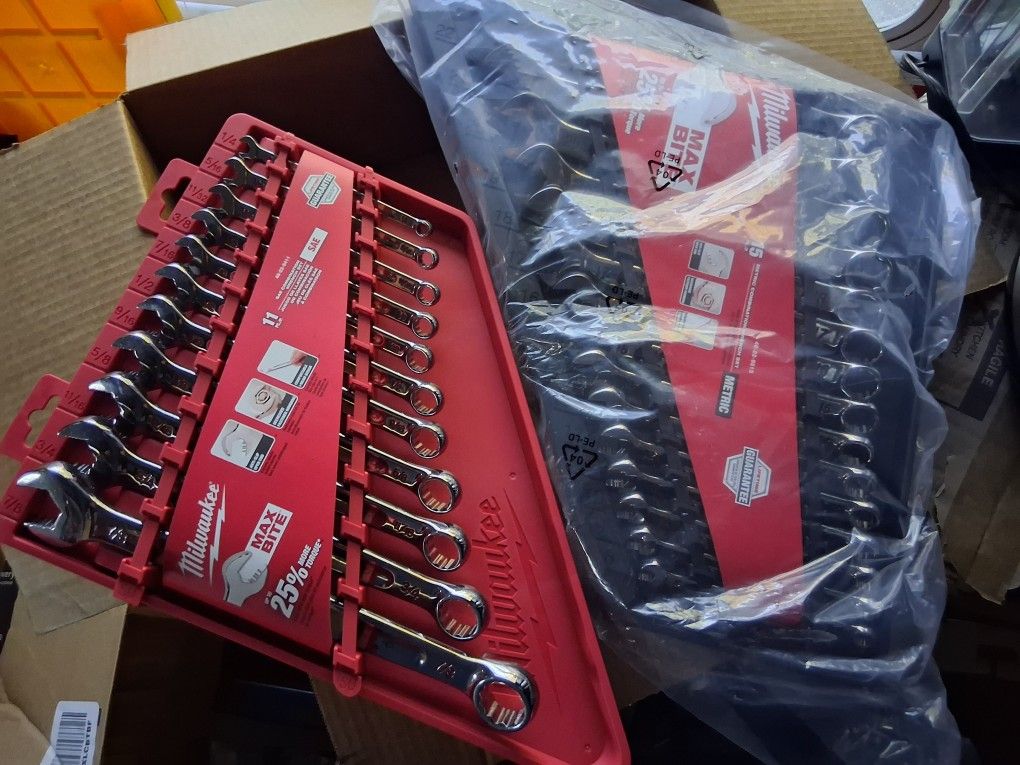 New Milwaukee Wrench Sets Not Selling Individually