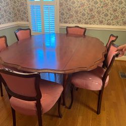Dining Set 6 Chairs With Table 