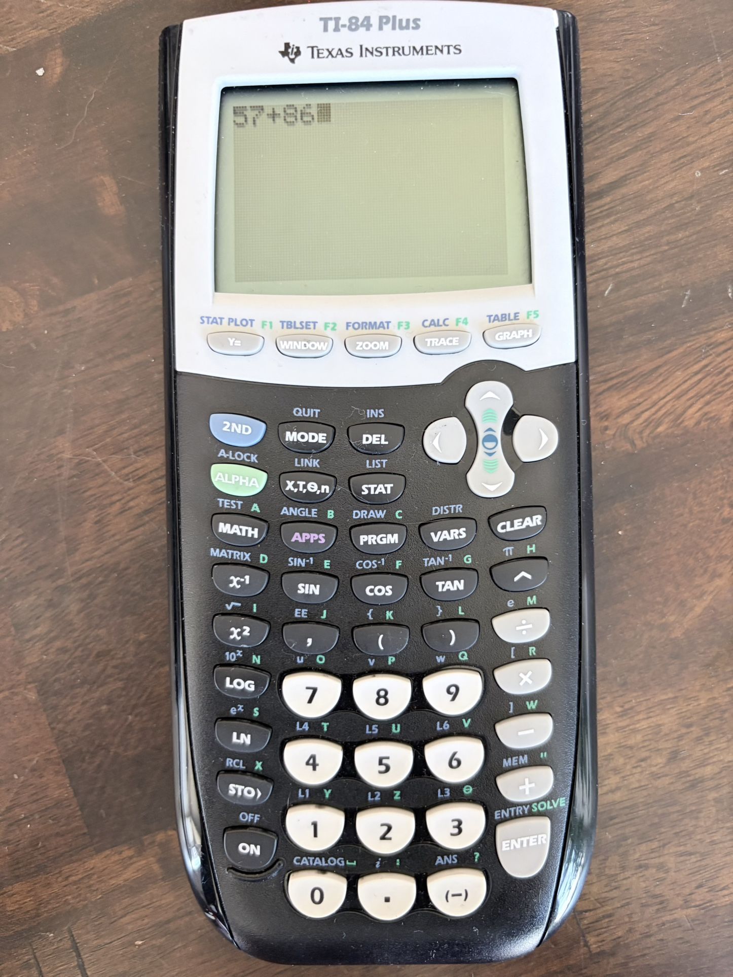 📐 TI-84 Plus Calculator – Works Perfectly – Great Condition
