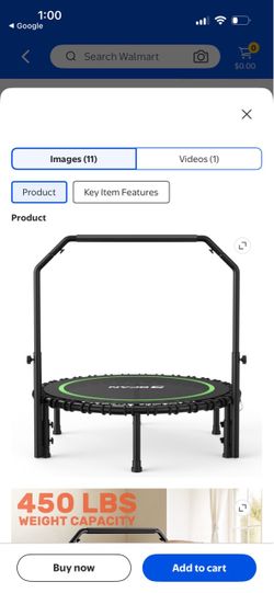 Exercise trampoline