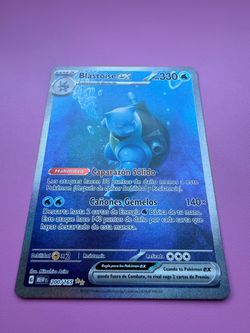 Blastoise SIR in Spanish