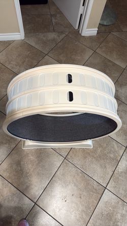 Cat Exercise Wheel with Carpet Running Surface