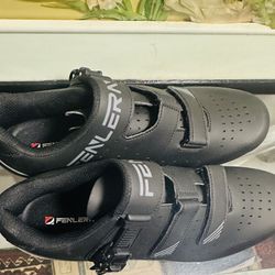 NEW black cycling shoes from the brand FENLERNA.🎁🚴‍♀️🚴‍♂️🚴‍♂️🚴‍♂️