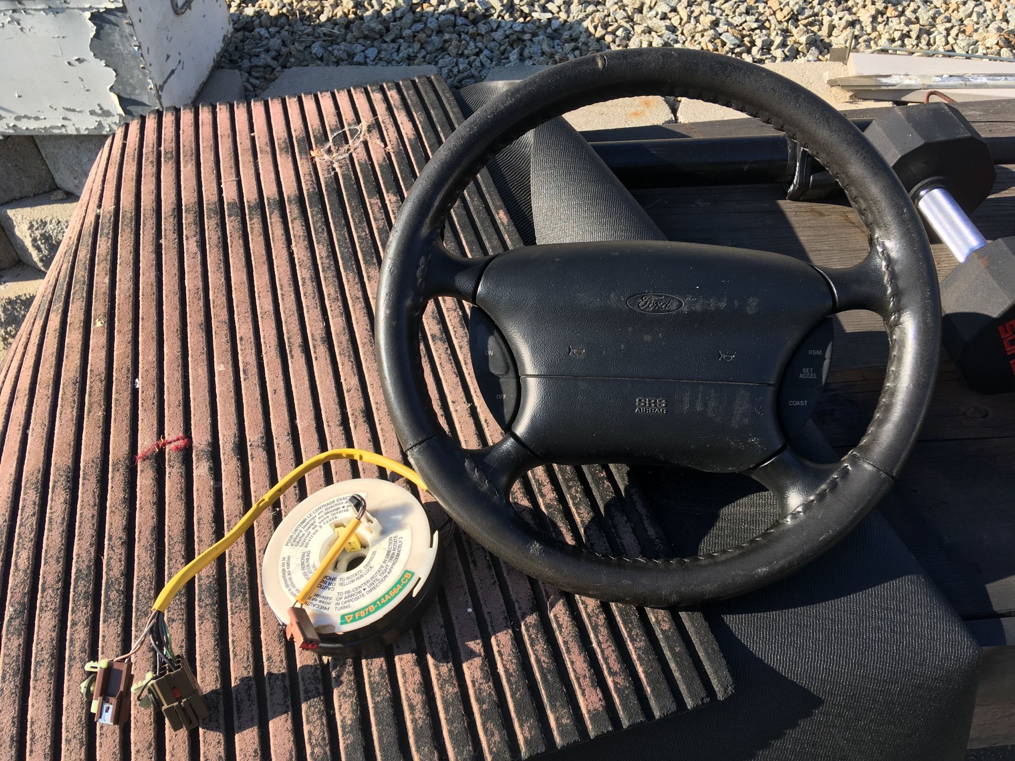 Ford Ranger Steering Wheel And Clock Spring