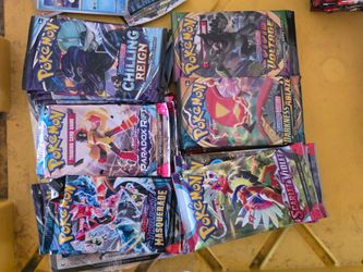 Pokemon chilling reign booster packs sealed 10.00 each