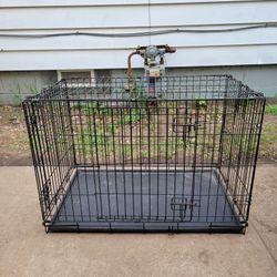 DOUBLE DOOR DOG CAGE 