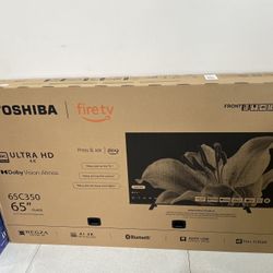 Toshiba 65” Fire TV 4K! Finance For $50 Down Payment!!