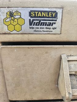 Stanley Vidmar Metal Storage Cabinet
