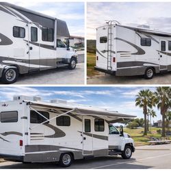 2007 2007 Chevrolet C5500 Duramax diesel motorhome built on the heavy-duty Kodiak chassis. Engine: 6.6L Duramax LLY Diesel • Transmission: Allison 100