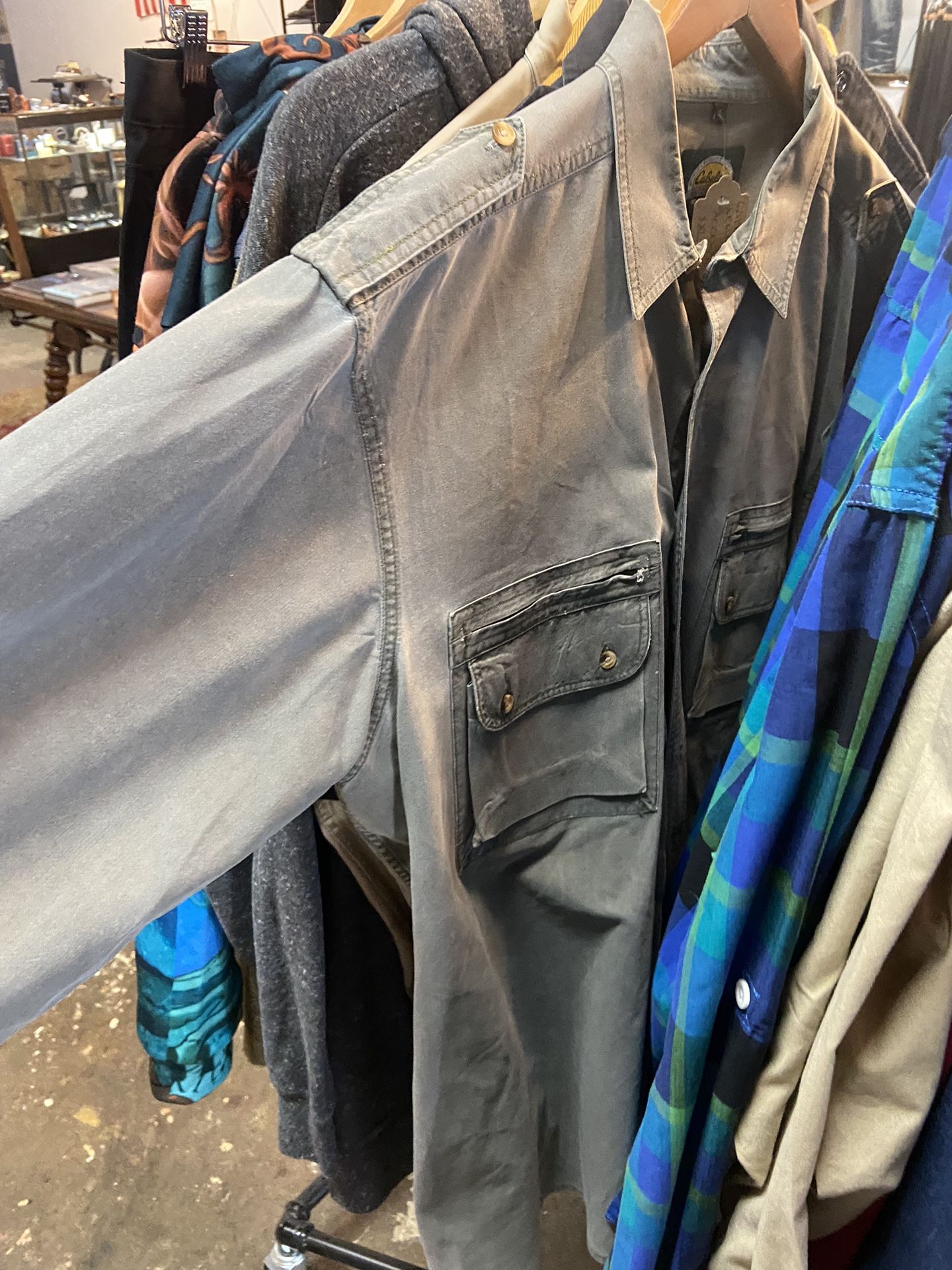 Cabelas Work shirt And Vest